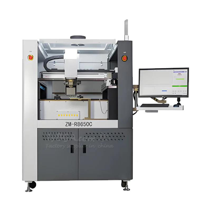 Estação de retrabalho automática LYBGA ZM-R8650C Máquina de dessoldagem automática personalizada para placas PCB grandes Alimentação de pré-aquecimento inferior