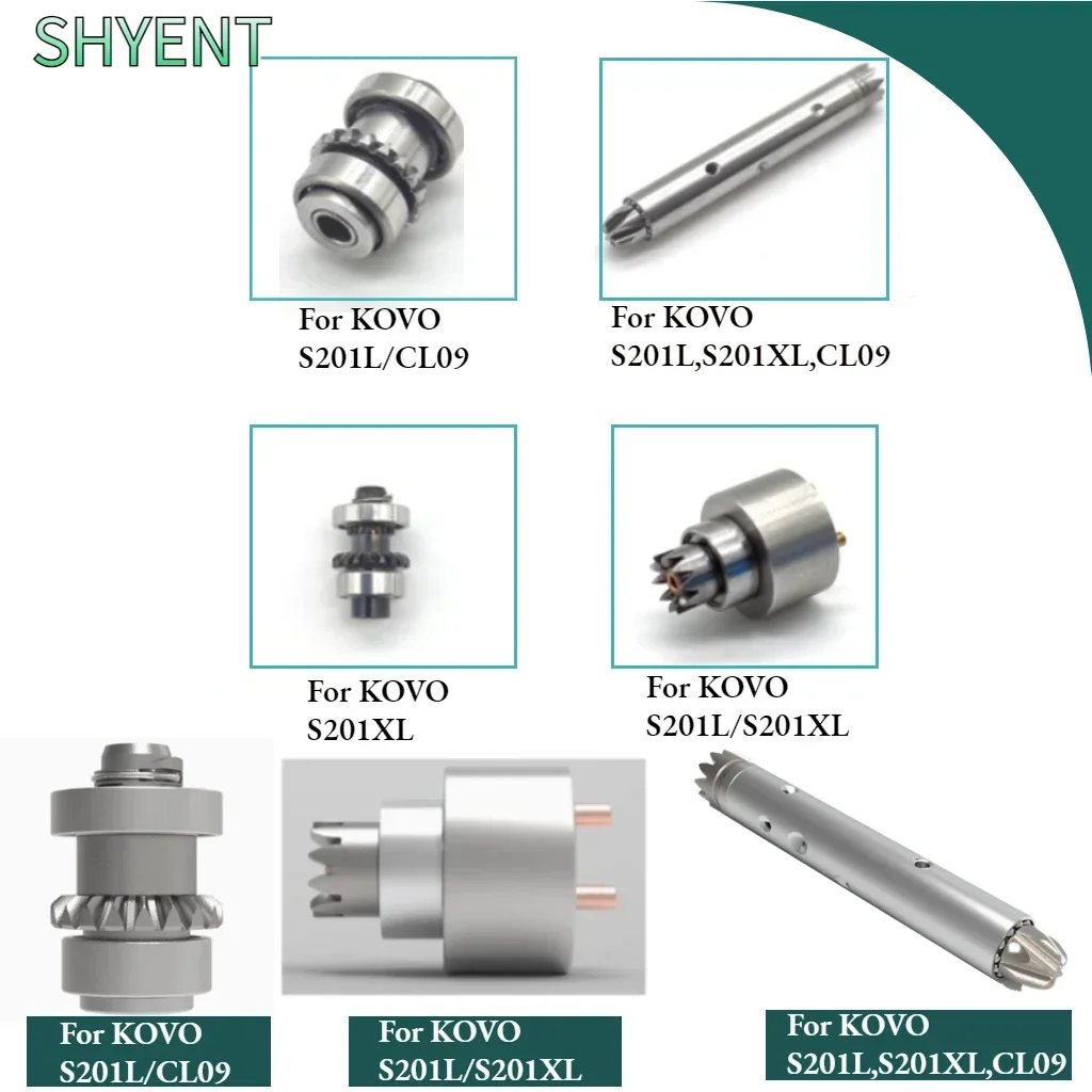 

Стоматологическая подходит для KAVO Mplant турбинный наконечник ротор приводной вал CL09 шестерня S201XL стоматологический техник запасные части инструмент