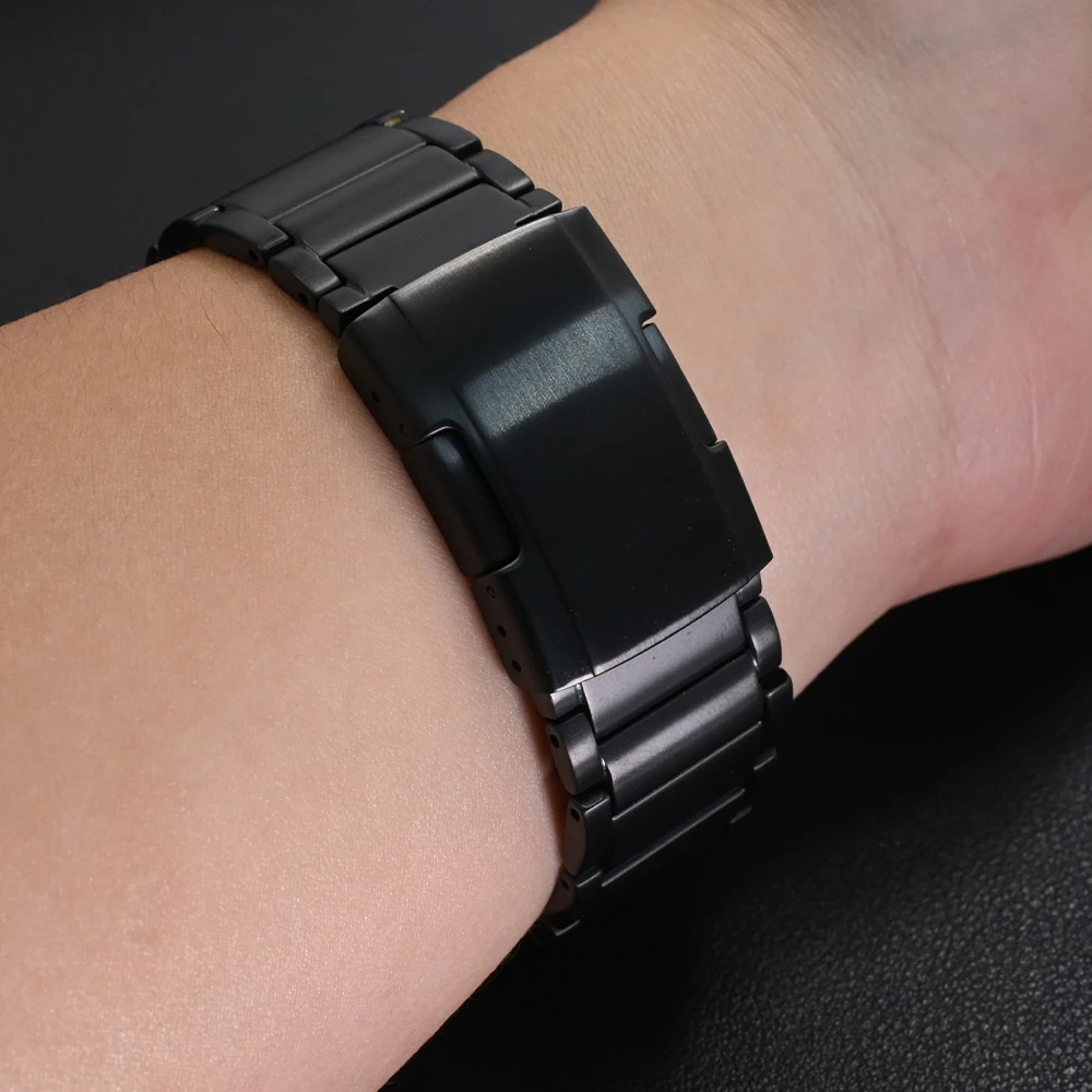 Men's Titanium Strap for Google Pixel Watch 3 45mm Correa Metal Replacement Watch Band for Pixel Watch 1/2/3 41mm Bracelet Belt