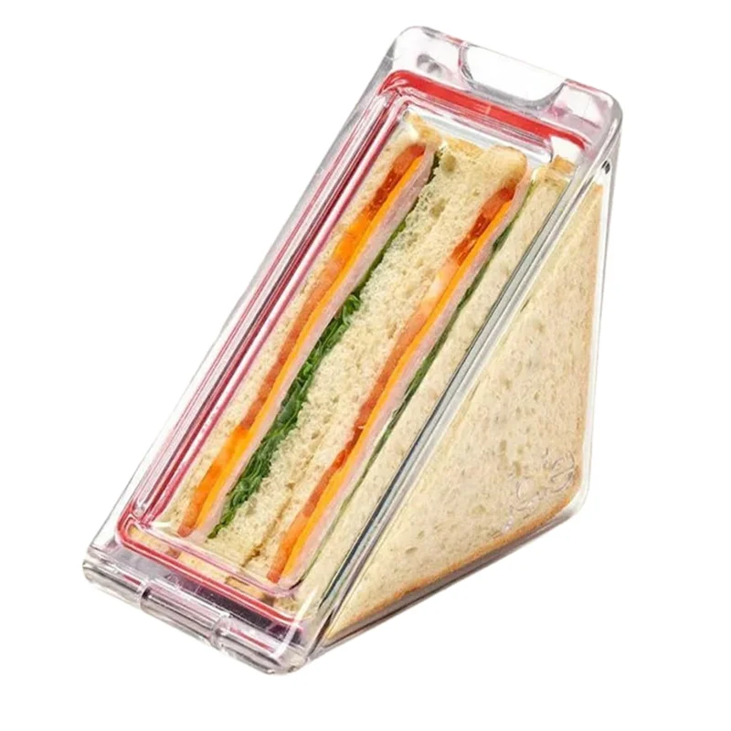 

A29M-Triangle Sandwich Container Triangle Clear Plastic Sandwich Container With Lid To-Go Containers For Cheese