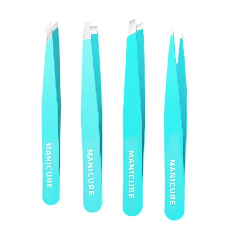 Wielofunkcyjna pęseta ze stali nierdzewnej Trymer do brwi Narzędzie do usuwania rzęs z nosa Łatwe i łatwe usuwanie szyn