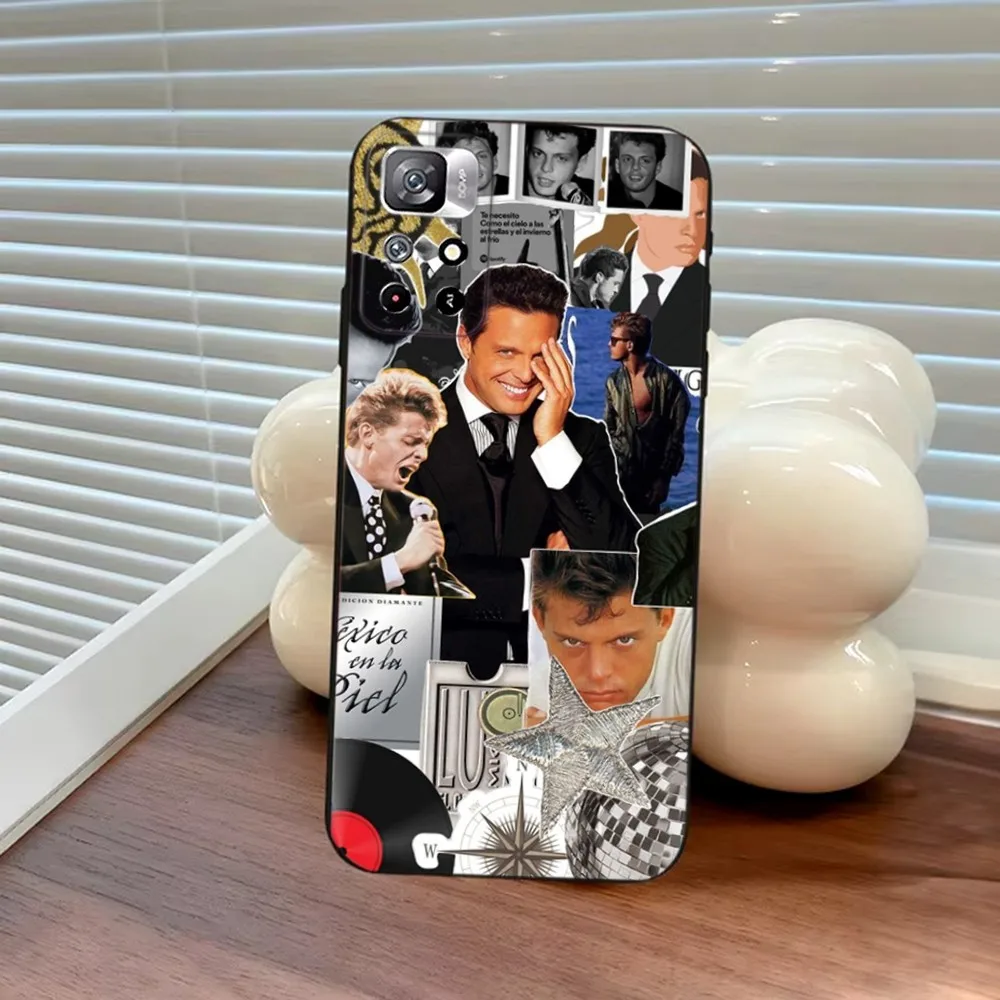 L-Luis Miguel Singer  Phone Case For Samsung S25,S24,S23,S22,S21,FE,S30,S20,S10,Plus,Ultra,Lite 5G Silicone Cover