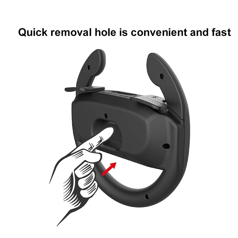 2 pçs/set Volante de Corrida para Switch 2 Controlador Jogo Grip Handle Stand Holder para Switch 2 Acessórios de Jogos
