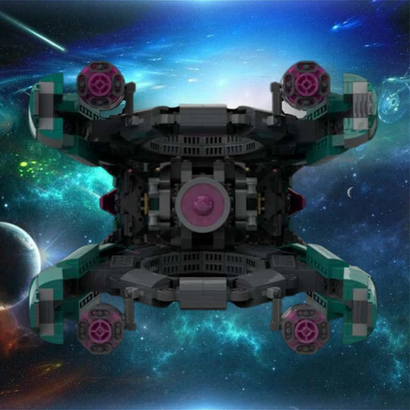 Space War Series The Guardians' Bowie Warships MOC Assembling Building Blocks Model Set Children's Toys Xmas Gifts