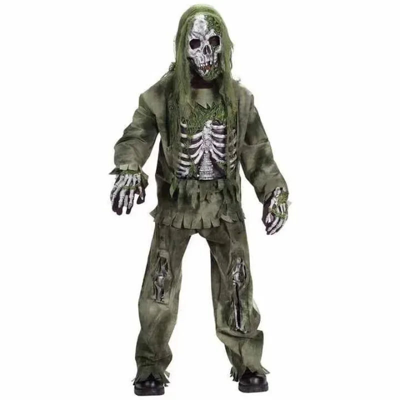 

Creations Zombie Costume for Kids Adult Scary Skeleton Living Dead Zombie Costume Monsters Costume for Halloween Spooktacular