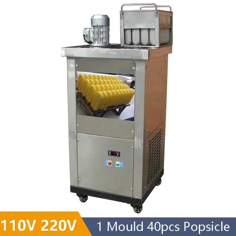 

1 Moulds Popsicle Machine Ice lolly machine popsicle maker 40PCS Ice Cream Stick Making Machine