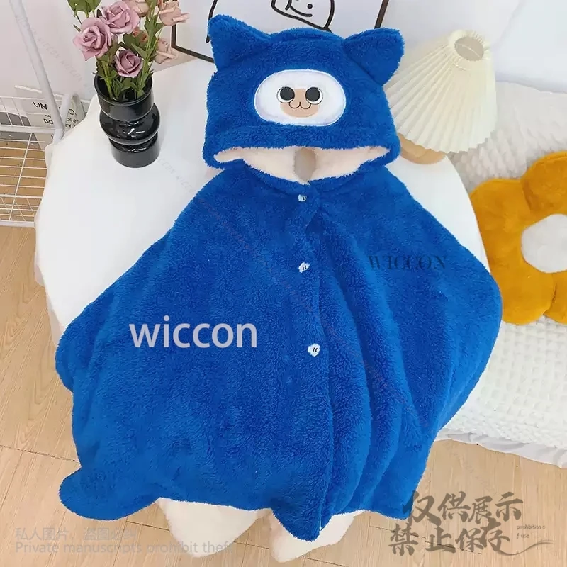 Kawaii أنيمي Elu القط ملابس خاصة صبي الفتيات كوس أنيمي زي نيسيس منامة بذلة فروي هدية الكريسماس الاطفال أنيمي مخصصة
