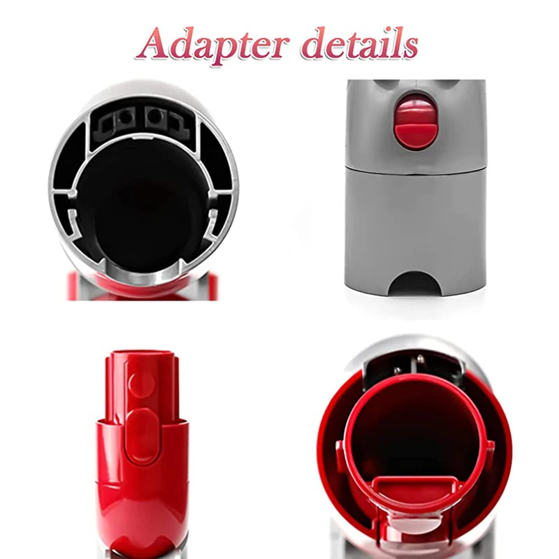 Adaptor For Dyson V7 V8 V10 V11 Quick Release Low Reach Adaptor Vacuum Cleaner Accessories Household Cleaning Tools Spare Parts