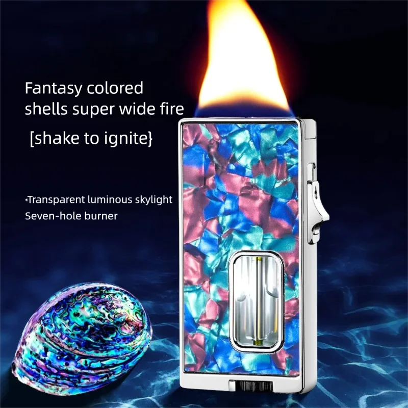 Gas-Powered Gravity-Sensing Metal Lighter - A Creative Gift for Men Lighter unusual cool lighters butane lighters