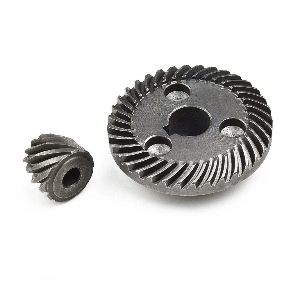 

Accessories Equipment Spiral Bevel Gear Replacement Angle Grinder Metal Parts Set Silver Supplies Tools Workshop