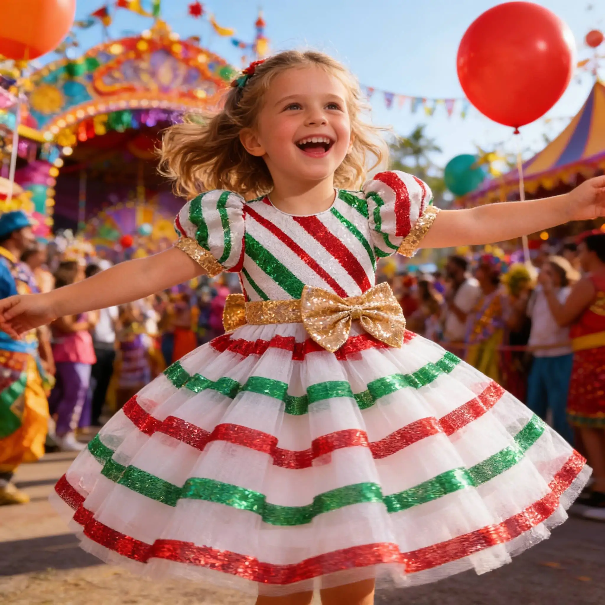 Baby Mädchen gestreifte Süßigkeiten Prinzessin Kleid Mädchen Geburtstag Party Kleider Kinder Weihnachten Puffärmel große Schleife Tutu Kinder Kleidung