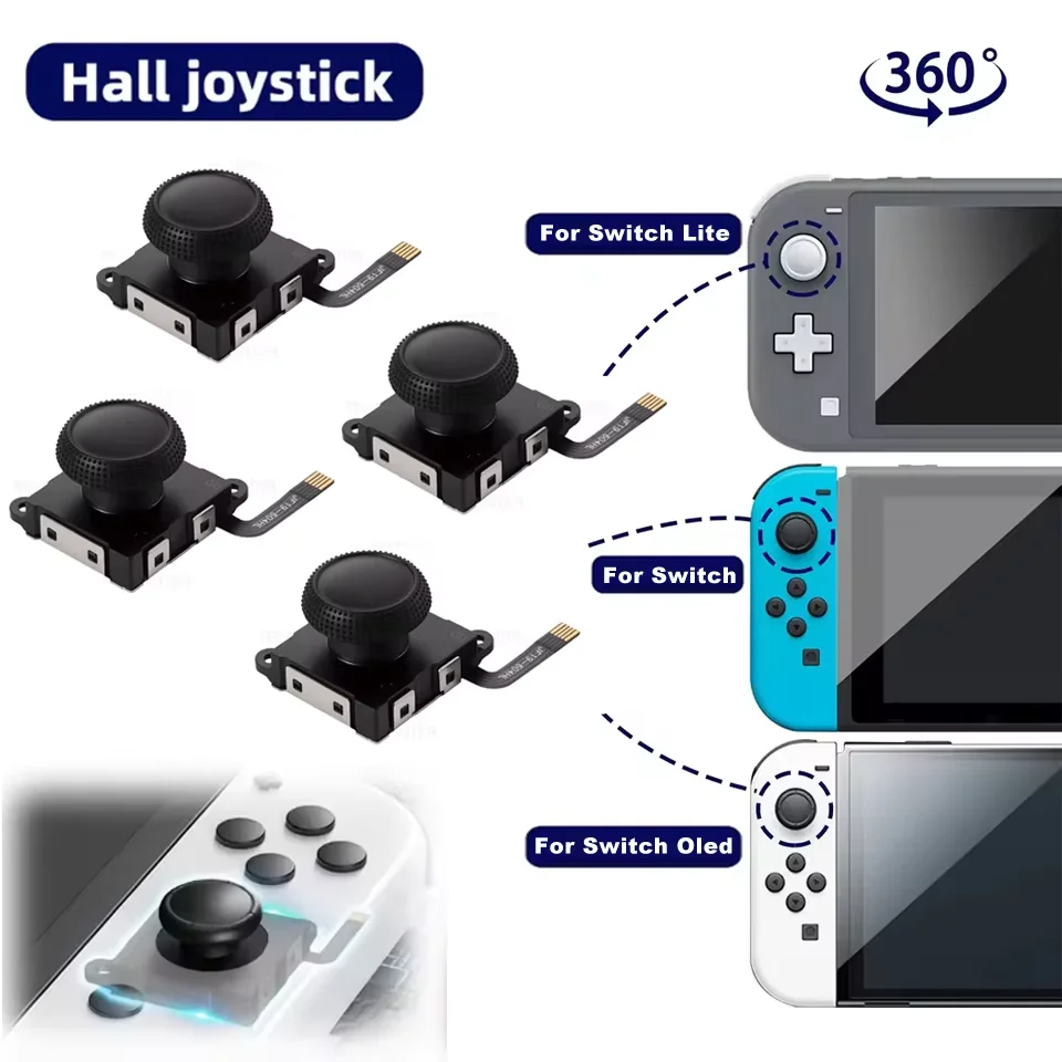 3D ANALOG JOYSTICK REPARATURSATZ FÜR NS Switch Lite Joycon Controller Lr 197186577634