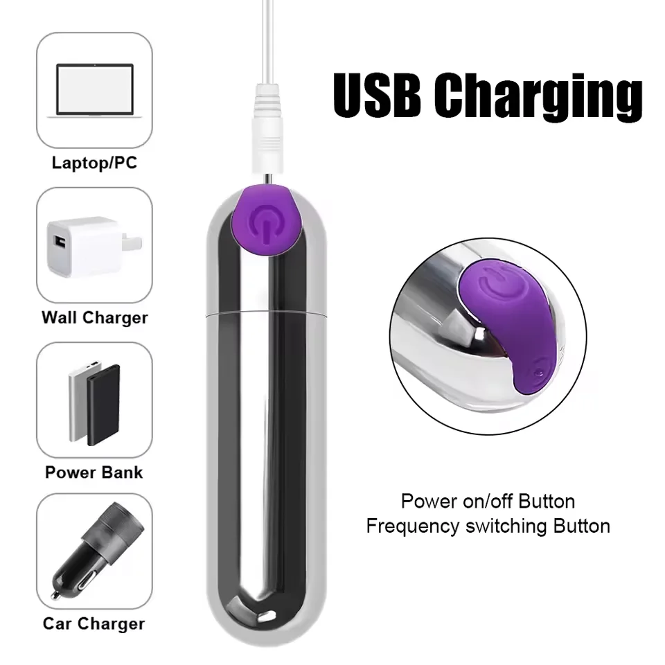 Mini Bullet Vibrator for Women G Spot Clitoris Stimulator Dildo Vaginal Nipple Massager Vibrating Egg Masturbation Sex Toy Adult view 4