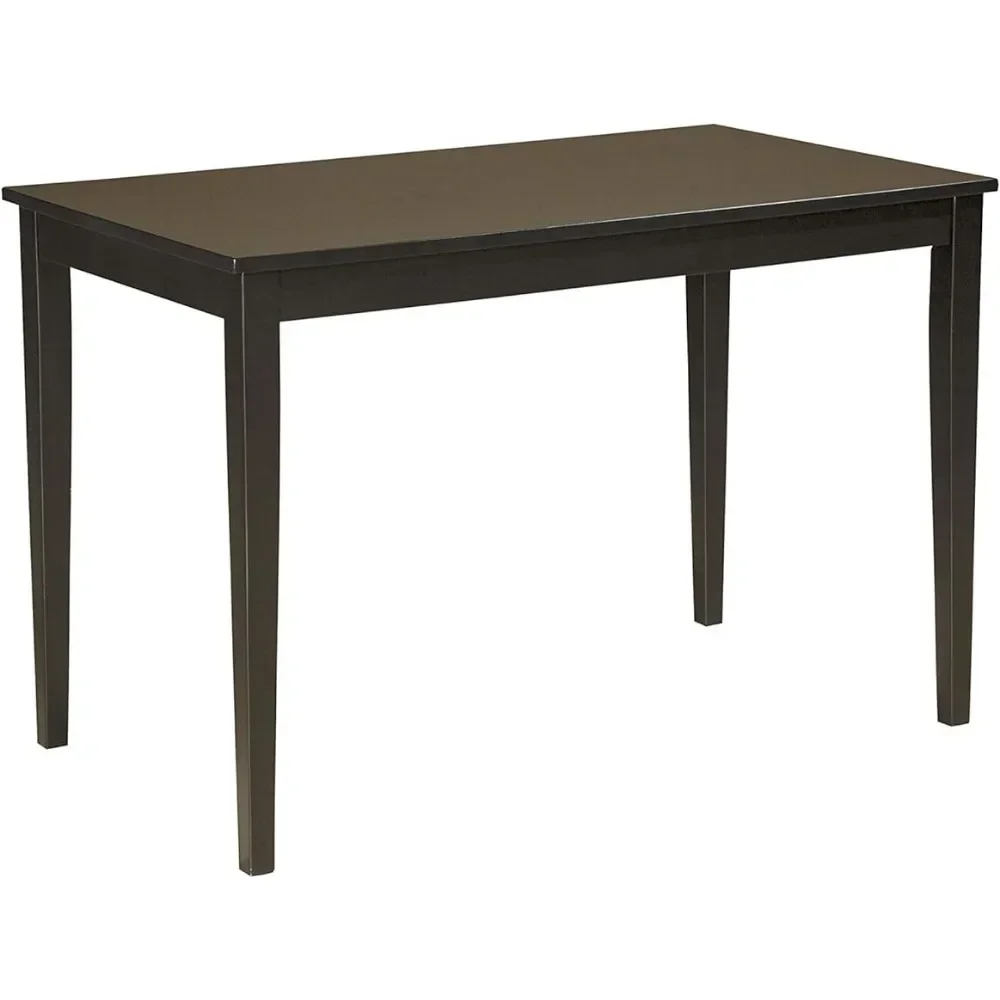 Rectangular Dinings Room Table, Large Rectangular  Kitchen Furniture, Table,Black Dining Tables