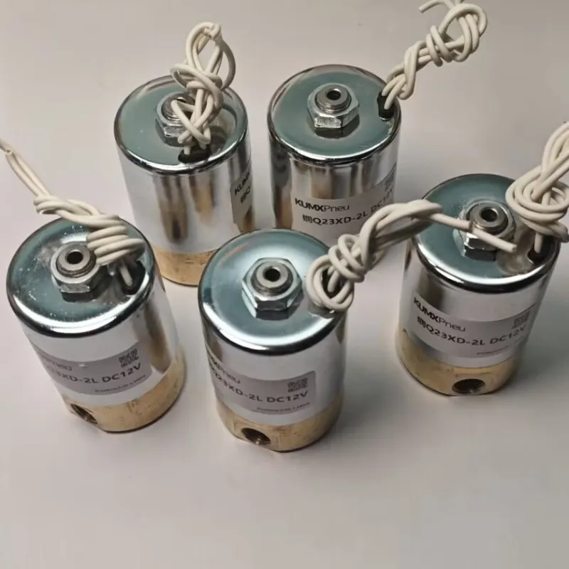 Solenoid valve Copper Q22XD-2L two-position two-way aluminum Q23XD-2L two-position three-way pilot head solenoid valve SMC