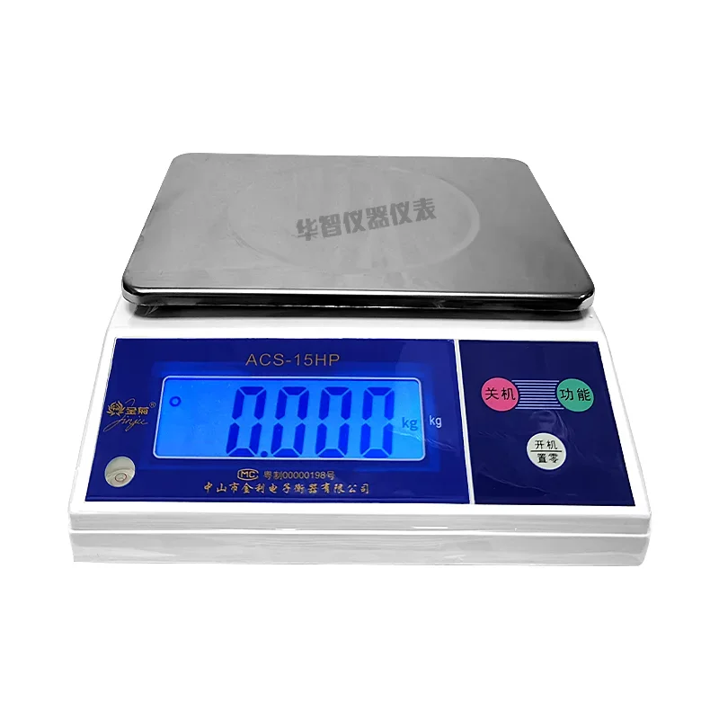

Zhongshan Jinju brand electronic weighing scale ACS series electronic scale 3kg/0.5G Hong Kong Jin electronic scale