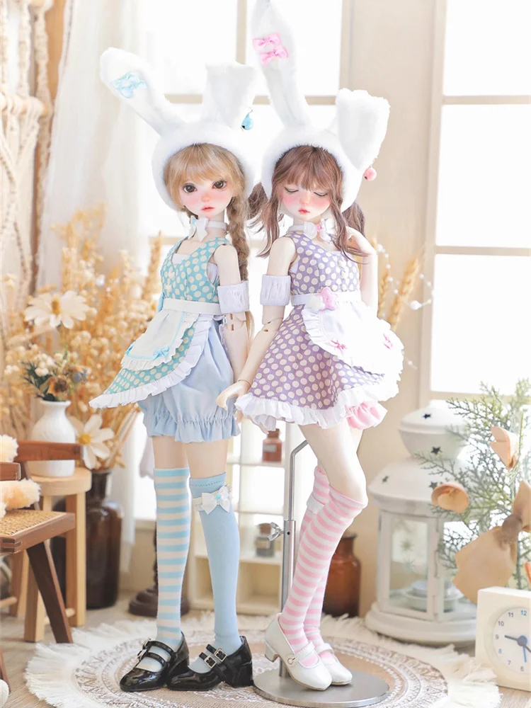 New Arrival BJD Doll Clothes For 1/4 MSD MDD Doll Accessories Sweet Skirt Outfit Doll Dress Up Gift Diy Clothes(No Doll)