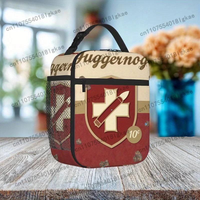 1pc Juggernog Energy Drink Printed Thermal/Insulated Bag - Cooler & Warmer, Portable Refrigerated Bag Suitable for, Office, Outd - view 4