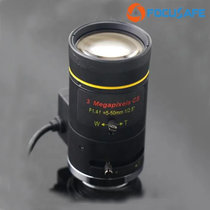 3 Megapixel Auto Iris Lens 5-50mm CCTV Camera Lens for 1/2.5