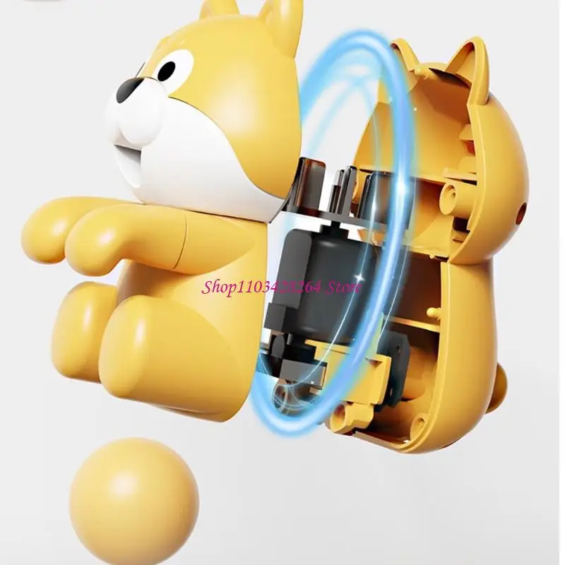 （1 pcs）Clip-On Fan for Cup & Bowl,Dog-Shaped Air-Blowing Cooling Attachment for Hot Drinks, Rechargeable Portable C-ooling