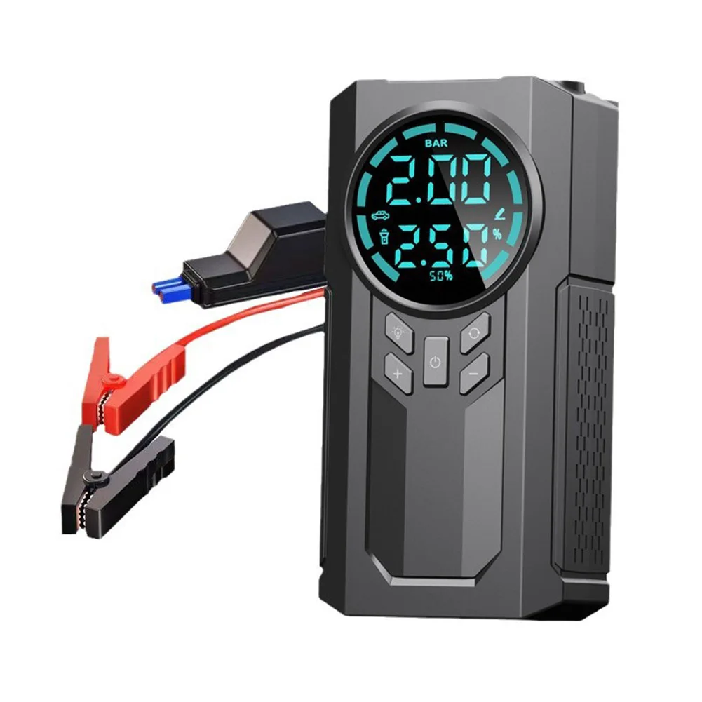 Car Air Pump Portable Tire Inflator Outdoor Activities Wear-Resistant Working Temperature -20 -60 Anti-Corrosion Material