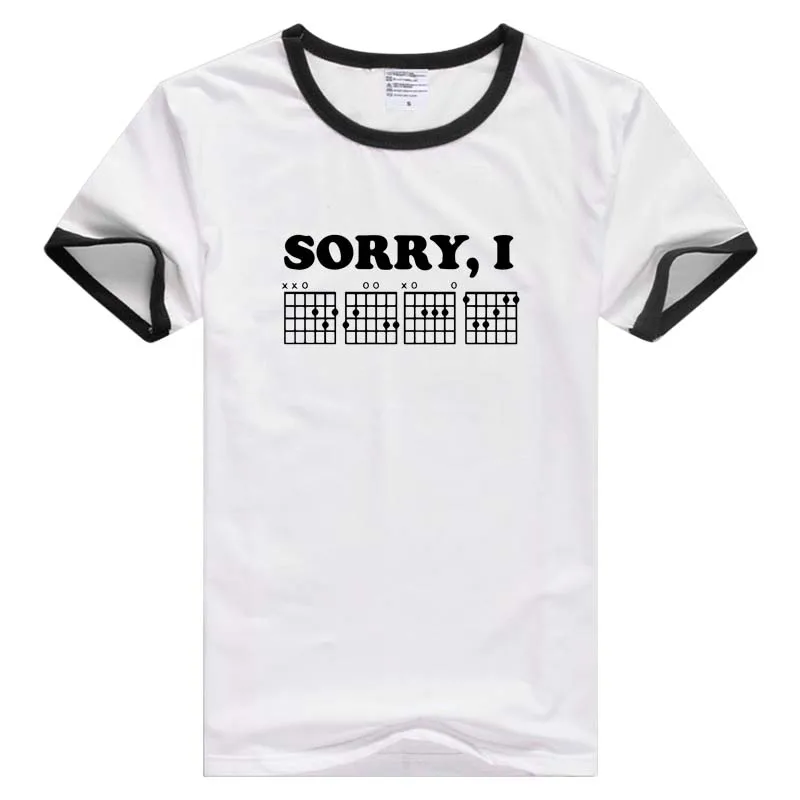 Only guitar players can understand I DONT GIVE A F funny short sleeve Men Women T-shirt Tshirt Tees Novelty tee AN1150