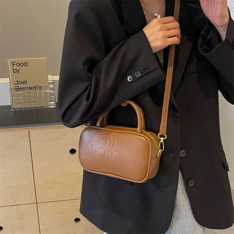 Best Classic Elegant Diaper Bag, High-End Solid Color Crossbody, Ladies Fashionable Leather Shoulder Bag