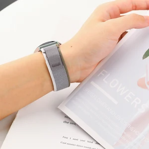 Samsung Galaxy Watch의 트레일 루프 밴드 7 6 5 4 44mm 40mm/fe/5 pro 45mm 나일론 코레아 브레이슬릿 시계 클래식 47mm 43mm 스트랩 10 최고의 판매 Q1200 WEBER -№7