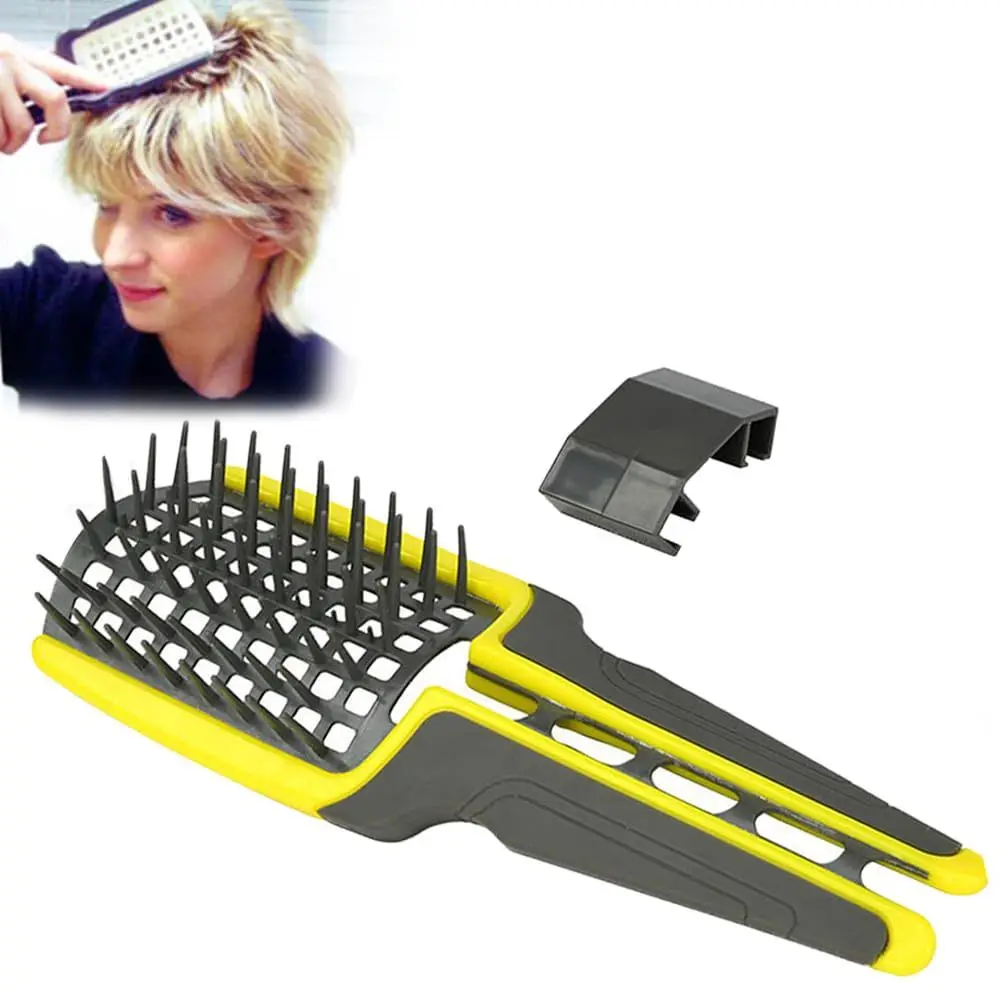 Bendable Hairflex Brush for Straight Long Thick Curly Portable Multifunctional Hairbrush Painless And Smooth Adjustable