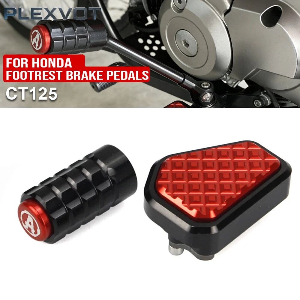 

CT 125 Gear Shift Cover CNC Aluminum Anti-slip Brake Pedal Pad Extender for Honda CT125 Trail 125 Hunter Cub 2020-2024 2025