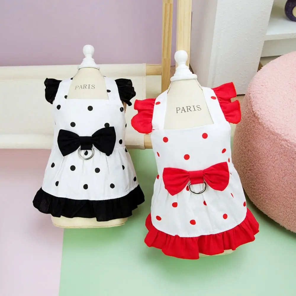 

Fashion Cute Dog Princess Dress Breathable Soft Pet Skirt Thin Design Cat Vest Harness Spring Summer