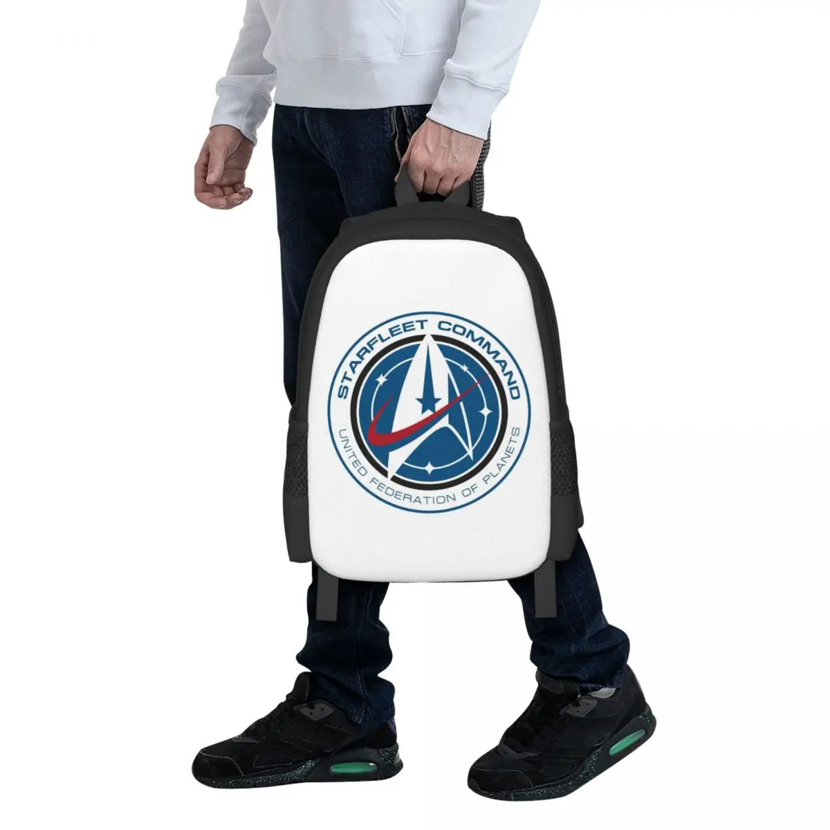 

Star Treks Science Fiction TV Series Student Backpack School Bag Hiking Travel Daypack for Fashion Bookbag Shoulder Bags