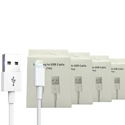 10PCS 1m 2m USB Charging Data Sync Cable For Apple iPhone 12 11 PRO XS MAX XR 5S SE 6S 7 8 Plus iPad Mini Air 2 3 Charger Line