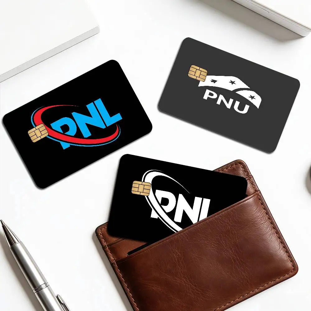 Rap P-PNL Album Logo Game Anime Sticker Film Skin Cover Case For Small Large No Chip Debit Credit Card Front Side