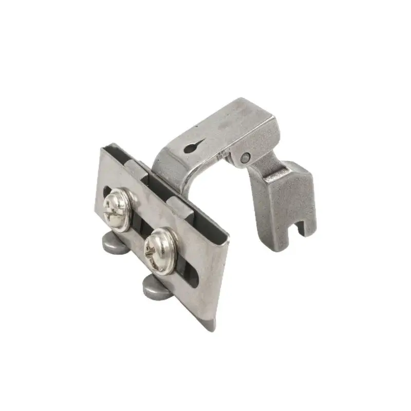 1 قطعة S10A اليسار اليمين قابل للتعديل شريط من الدانتيل دليل قطعة قدم الضغط في ماكينة الخياطة لتوصيل الدانتيل حزام مرن أجزاء ماكينة خياطة صناعية