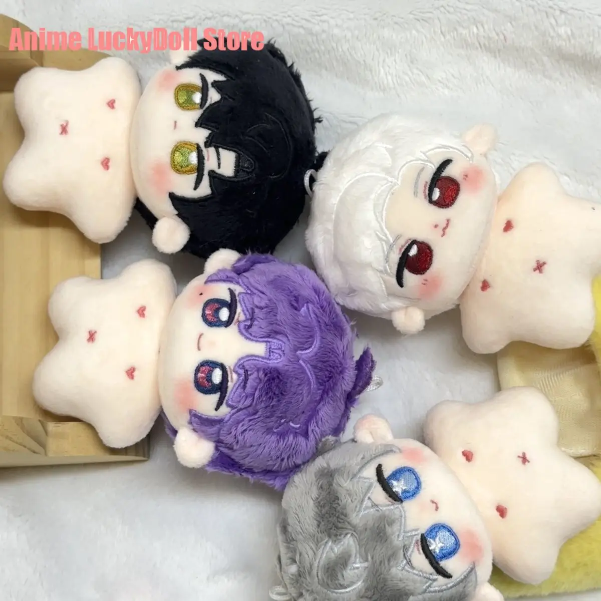 Xavier Sylus Rafayel Zayne Anime Love and Deepspace Cosplay Plush Stuffed Toys Fluffy Maumet Puppet Doll Mascot Birthday Gift