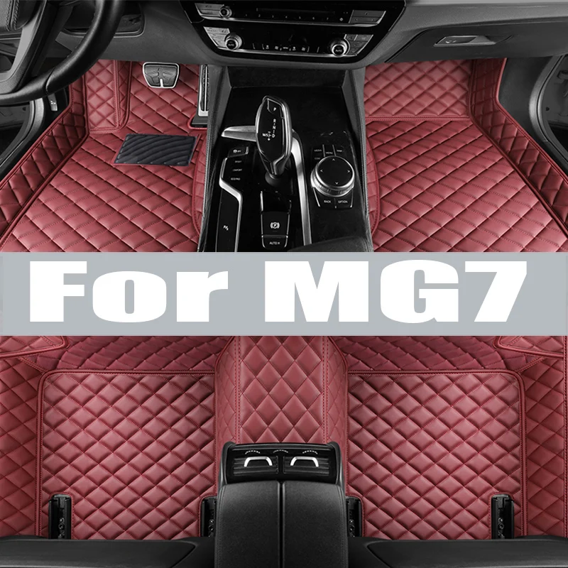 

TPE Car Floor Mats For MG7 2023 2024 2025 Dirt-resistant Waterproof Leather Pads LHD Foot Luxury Cushion Carpet Auto trunk mat