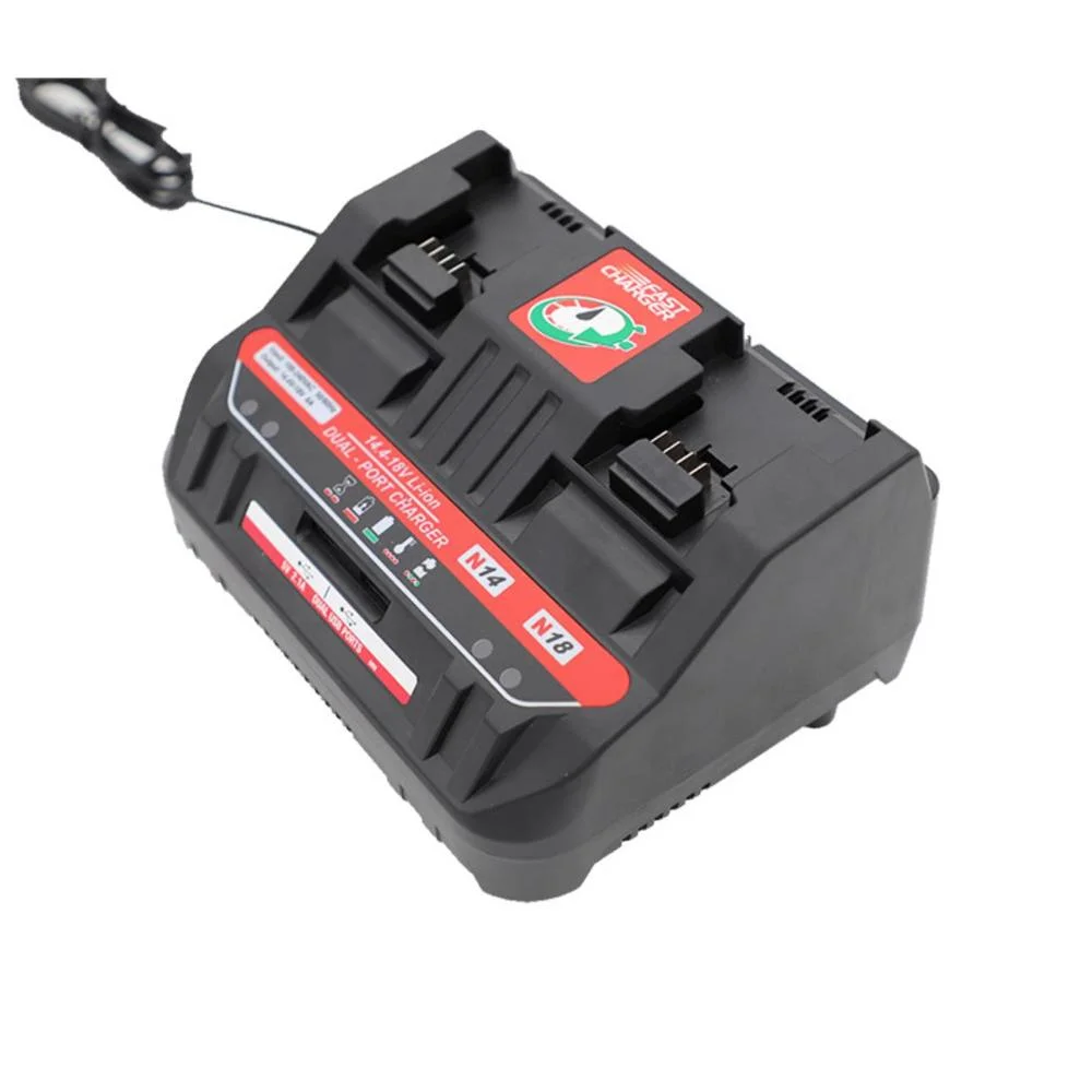 N12 N14 N18 Li-ion Battery Charger For Milwaukee 12V 14.4V 18V M18 48 - 11 - 24xx Series Lithium-ion Battery 6A Charging Current