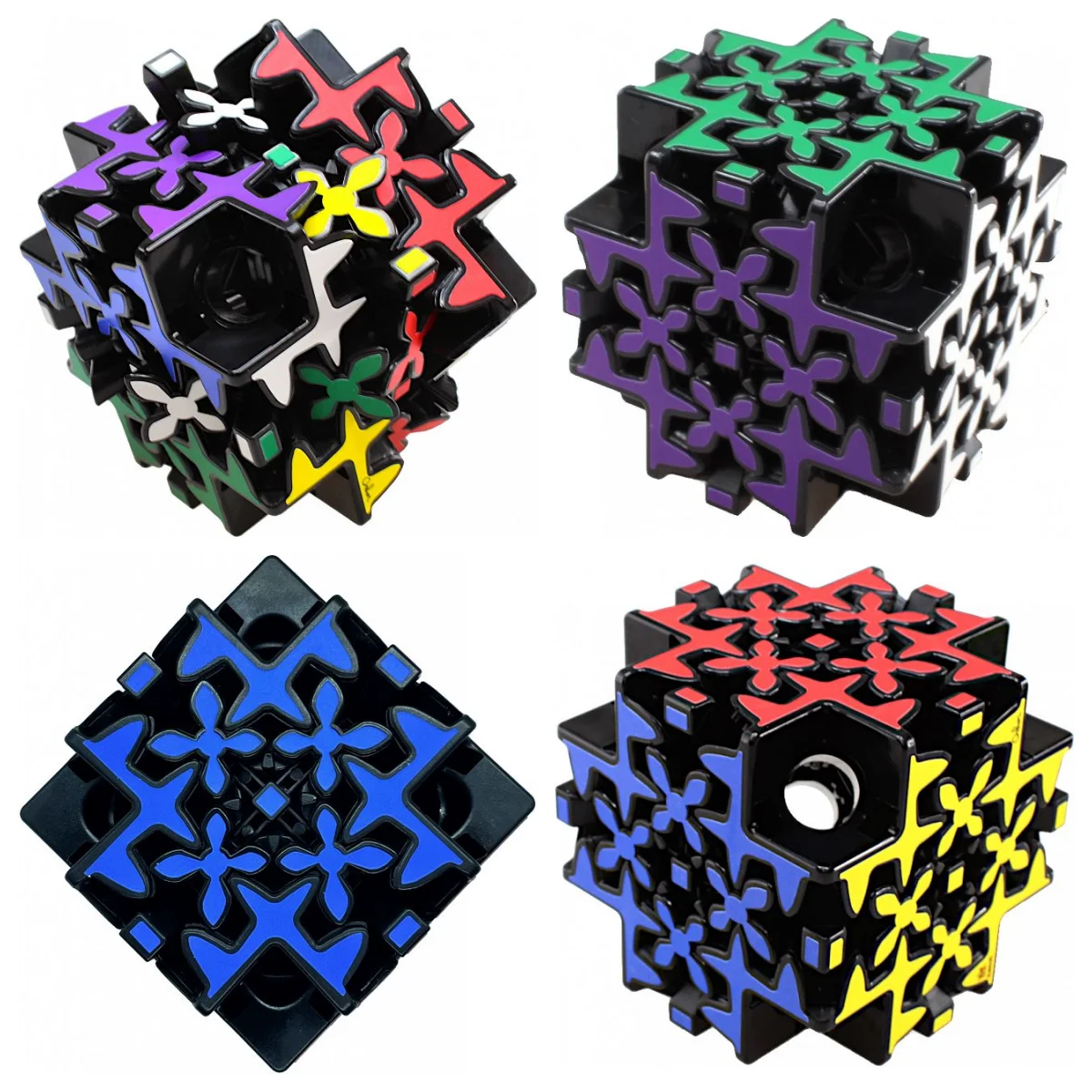 Meffert's Maltese Gear Cubo magico Cubo di velocità Puzzle a forma strana Cubo senza adesivo Puzzle Giocattoli