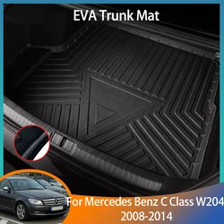for Mercedes Benz C Class W204 Sedan 2008 2009 2010 2011 2012 2013 2014 Accessorie Trunk Mat Floor Tray Liner Cargo Boot Carpet