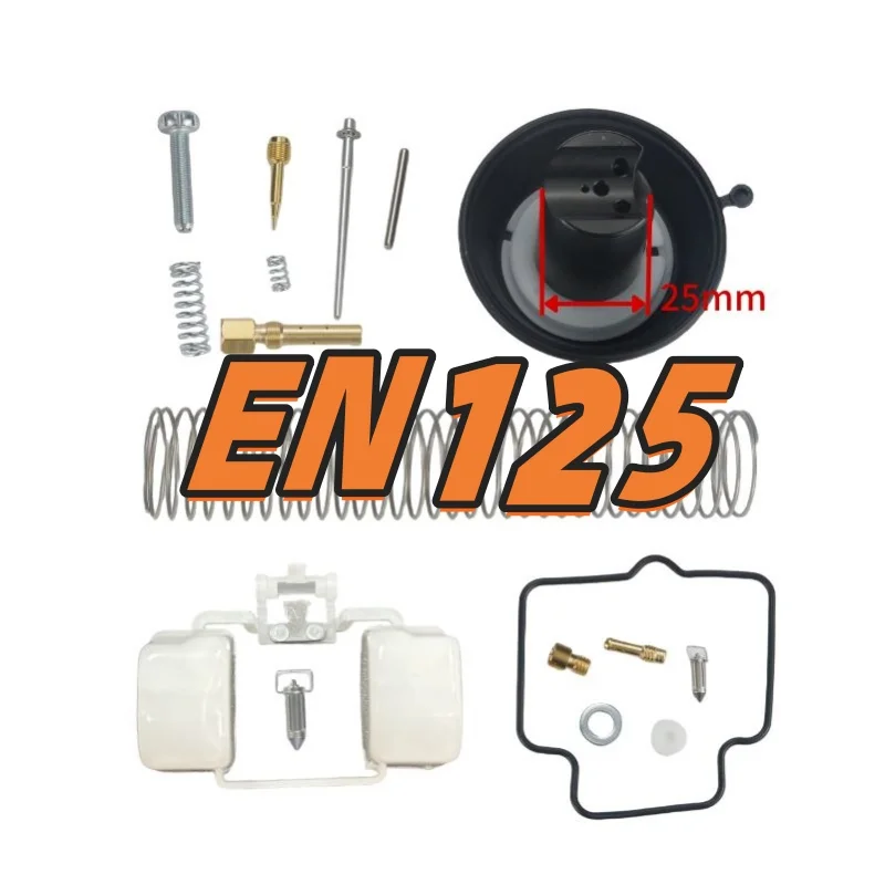 

Vacuum film repair kit for EN125 EN125-1A HJ125K GS125 GN125 model Yamaha Suzuki motorcycle carburetor repair kit
