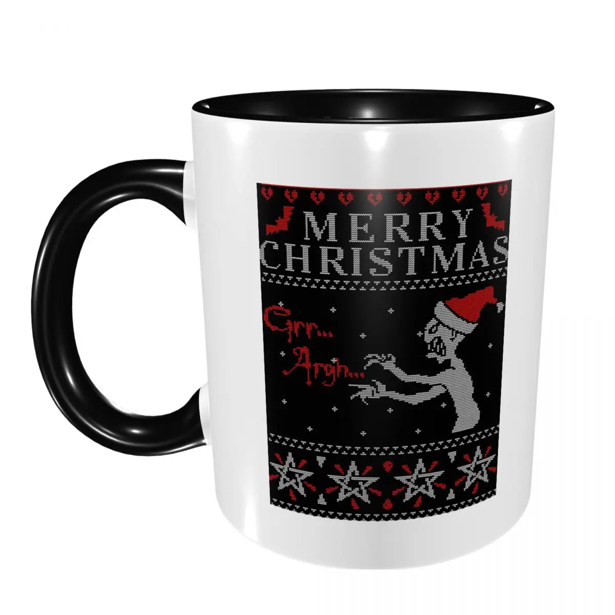 Buffy Vampire Slayer Christmas Ugly Sweater Mug Funny Ceramic Coffee Cups Tea Mugs Milk Cup Drinkware Gifts for Friends