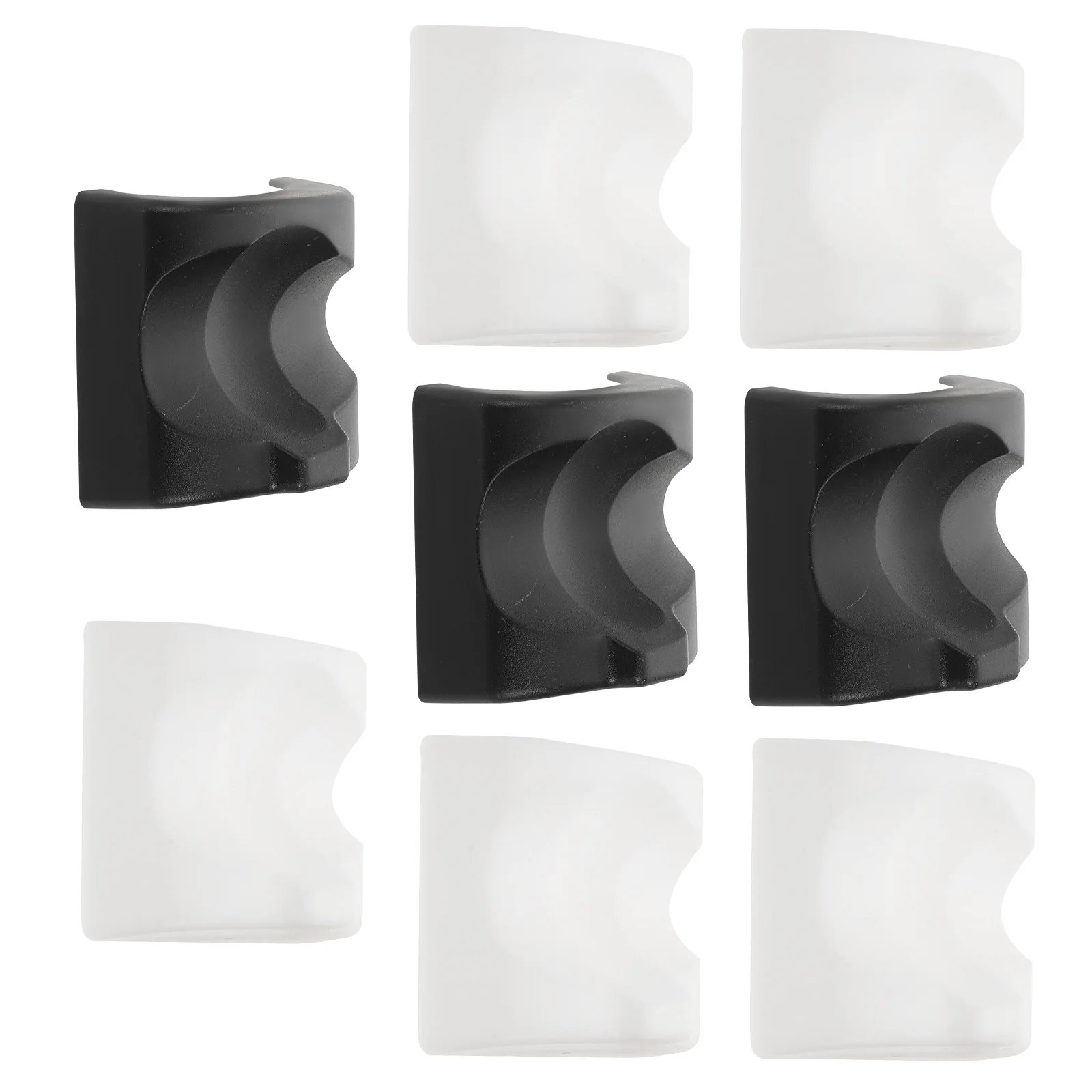 

8 Pcs Ocarina Base Display Holder Desktop Accessory Instrument Mini Ceramic Stand Hand-shaped