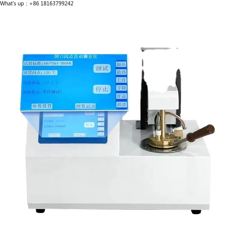 

Oil Die sel Flash Point Detector High Precision Automatic Open-closed Cup Flash Point Tester Testing Equipment