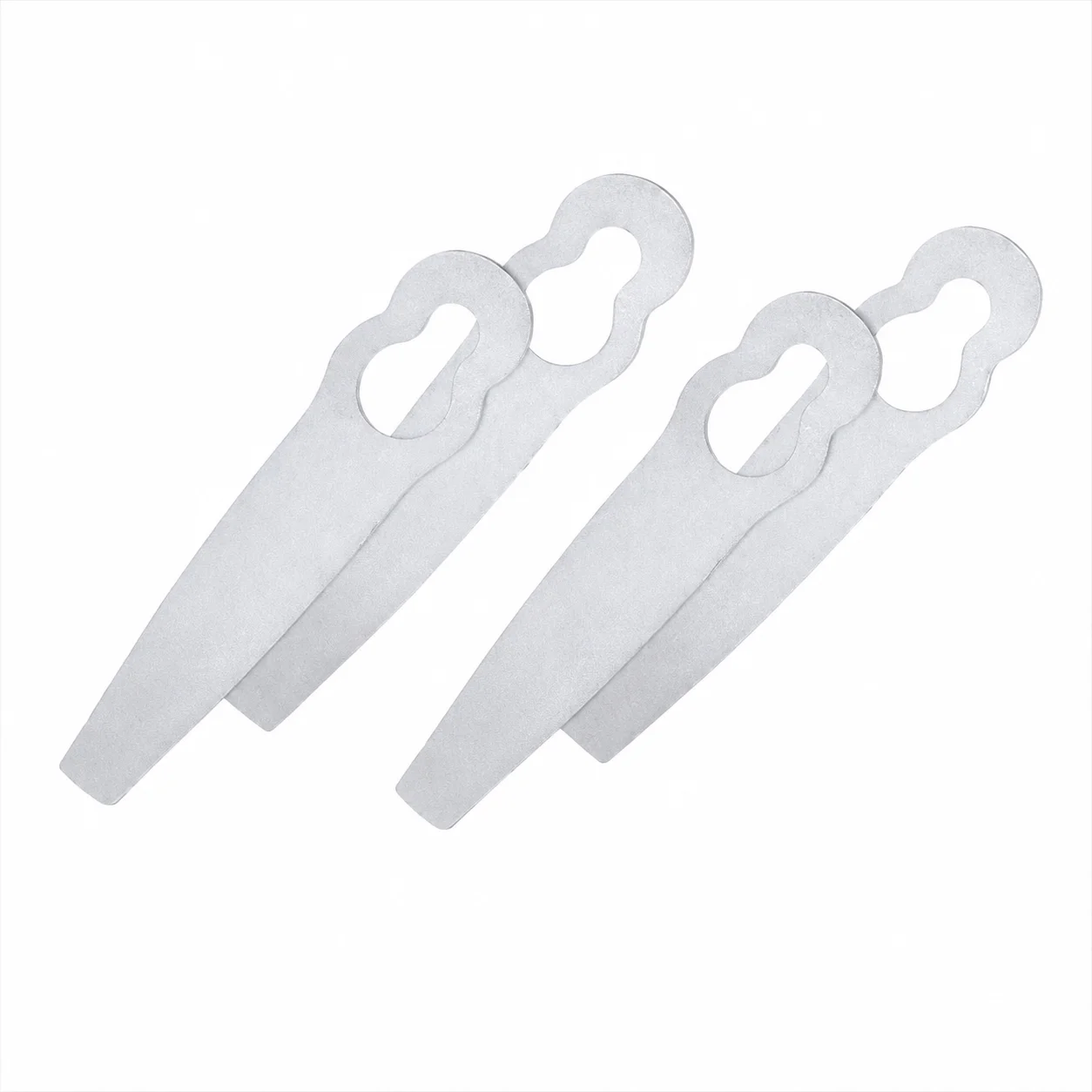 4Pcs Stainless Steel Replacement Blades Spare Knives For Stihl FSA 45 FSA 57 String Trimmer Weed Eater Lawn Mower Garden Tool
