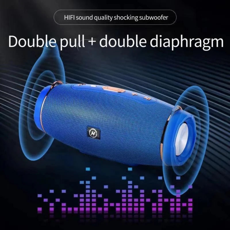 High Power Wireless Tragbare Caixa De Som Bluetooth Lautsprecher Subwoofer Musik Sound Box Blutooth Für Leistungsstarke Hand Freies Radio FM