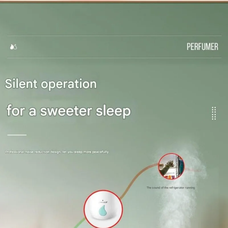 

Умный автоматический распылитель ароматов с таймером, диффузор эфирного масла для гостиничных номеров и ванных комнат, включает в себя 3 флакона ароматизации