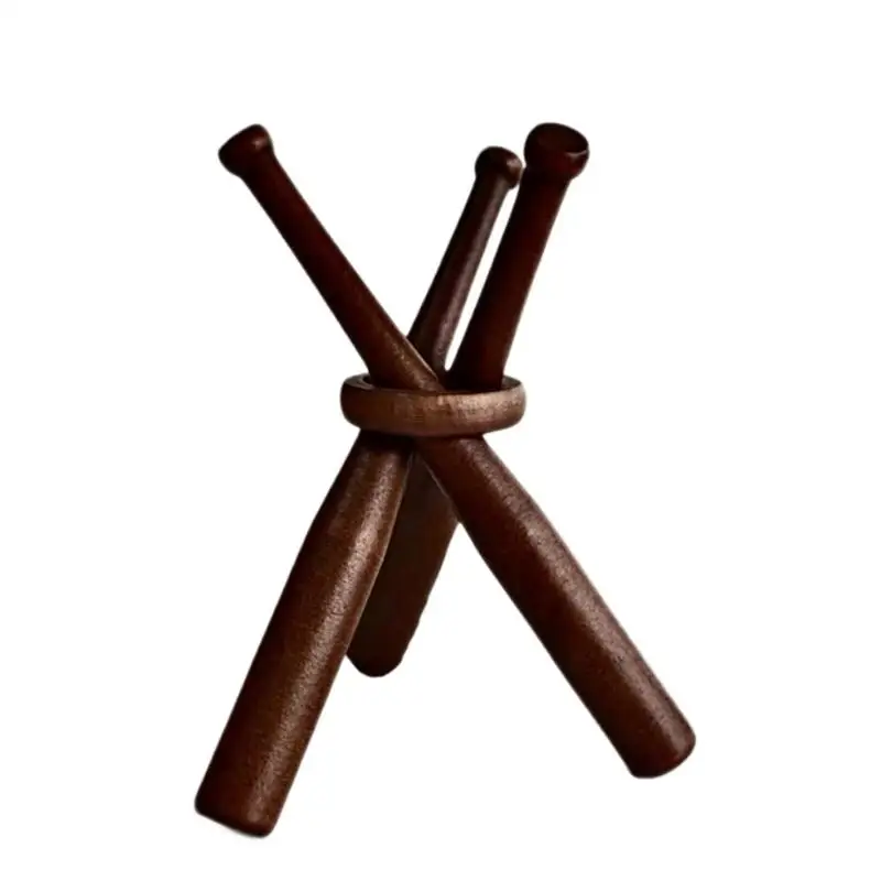 Holz-Baseballhalter, Mini-Baseballschläger-Displayständer, Golf-Tennisball-Stützhalterung, Softball-Baseball-Zubehör – Detail 7