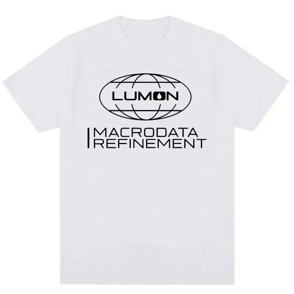 سويت شيرت Lumon Macrodata Refinement، قميص Severance، سويت شيرت Lumon، قميص قطني صيفي Macrod للرجال والنساء Harajuku 2025