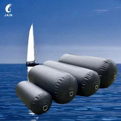 Boat Fender Premium Inflatable Boat Fenders With Ropes For Marine Docking Marine Boat Bumpers Fishing Boats Speedboats 18in